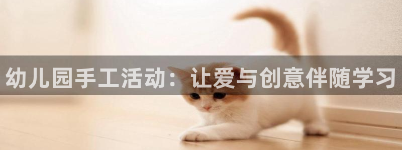 凯捷体育平台是正规平台吗安全吗：幼儿园手工活动：让爱