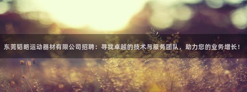 凯捷体育平台是正规平台吗：东莞韬略运动器材有限公司招