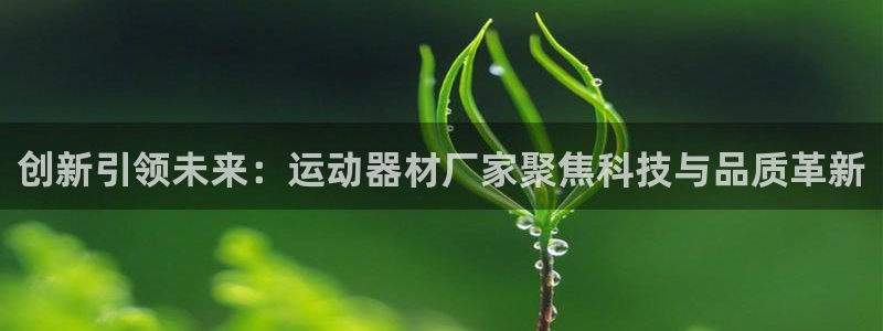 海南凯捷体育发展怎么样：创新引领未来：运动器材厂家聚