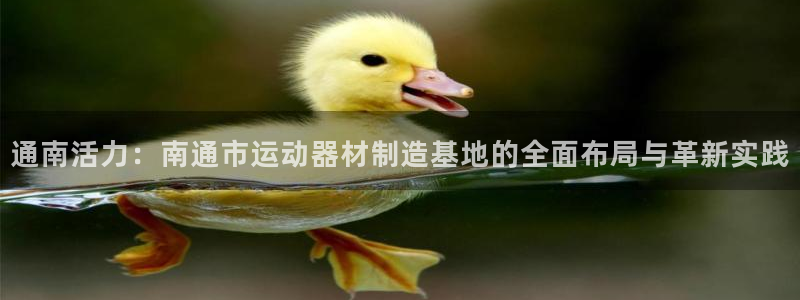 凯捷体育娱乐网站：通南活力：南通市运动器材制造基地的全面布局