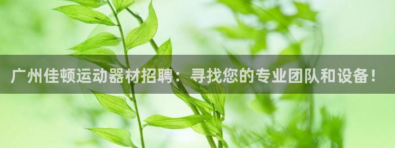 凯捷体育联系电话：广州佳顿运动器材招聘：寻找您的专业团队和设
